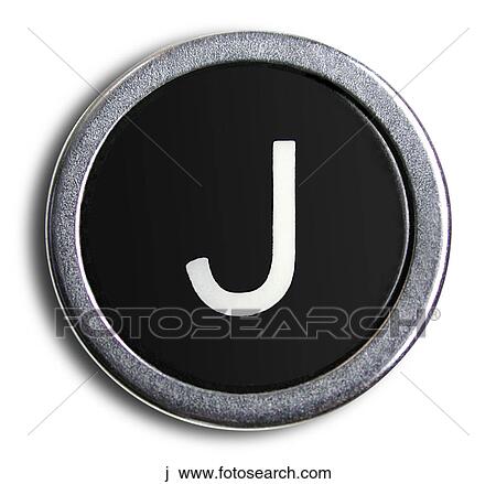 Stock Image - Typewriter J. Fotosearch