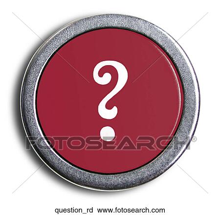 Stock Image - Typewriter Red Question. Fotosearch