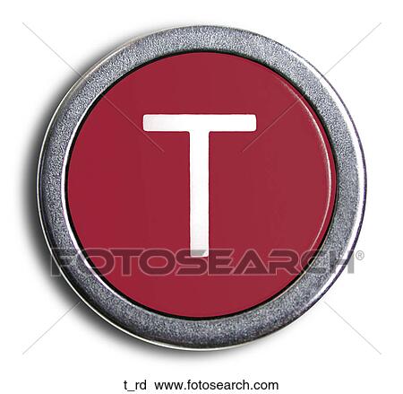 Typewriter Red T View Large Photo Image Stock Image - Typewriter Red T. Fotosearch