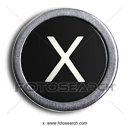 Stock Photo - Typewriter X. Fotosearch