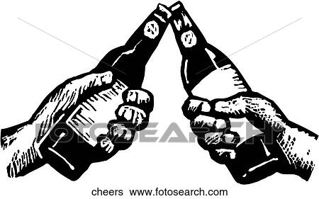 乾杯 クリップアート Cheers Fotosearch