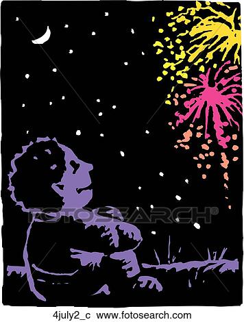 Clipart - 4th of July 2. Fotosearch