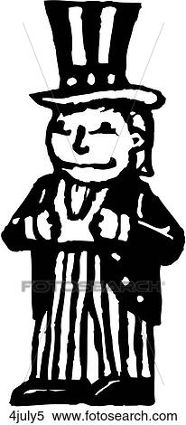 Clipart - 4th of July 5. Fotosearch