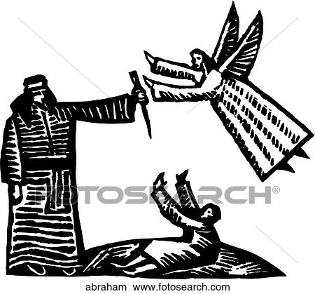Abraham View Large Clip Art Graphic Clipart - Abraham. Fotosearch