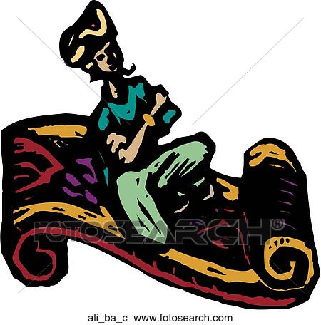 Clipart - Ali Baba. Fotosearch