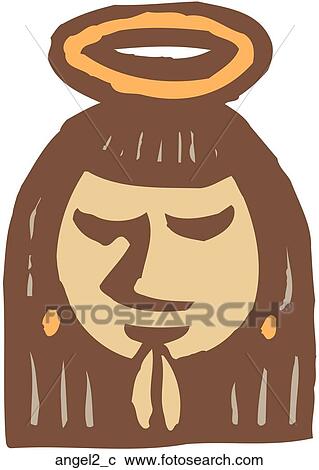 Clipart - Angel 2. Fotosearch