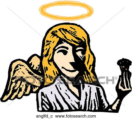 Clipart - Angel Food . Fotosearch