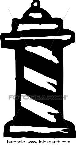 Barber Pole View Large Clip Art Graphic Clipart - Barber Pole. Fotosearch