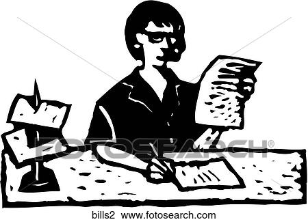 Clipart - Bills 2. Fotosearch