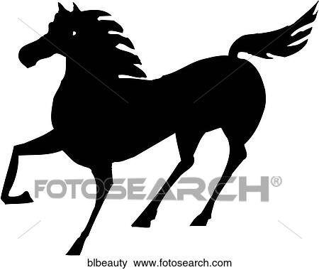 Black Beauty View Large Clip Art Graphic Clip Art - Black Beauty. Fotosearch