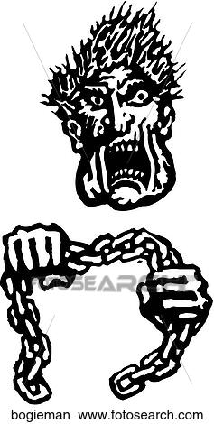 Boogie Man View Large Clip Art Graphic Clipart - Boogie Man. Fotosearch