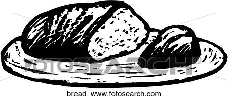 Clipart - Bread. Fotosearch