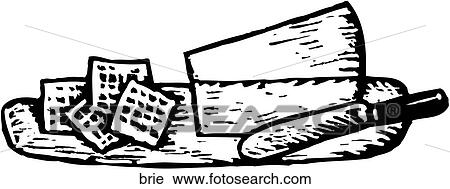 Brie View Large Clip Art Graphic Clipart - Brie. Fotosearch