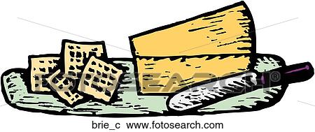 Brie View Large Clip Art Graphic Clipart - Brie. Fotosearch