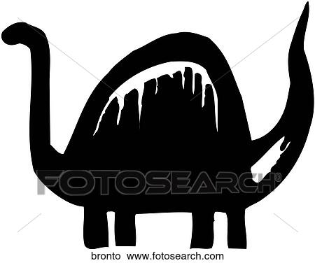 Clipart - Brontosaurus. Fotosearch