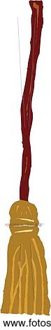 Broomstick View Large Clip Art Graphic Clipart - Broomstick. Fotosearch