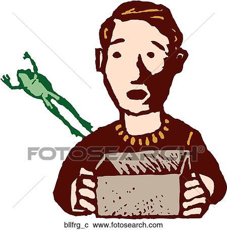Bullfrog View Large Clip Art Graphic Clipart - Bullfrog. Fotosearch