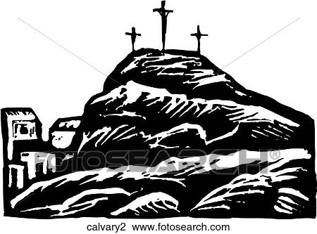 Calvary 2 View Large Clip Art Graphic Clipart - Calvary 2. Fotosearch