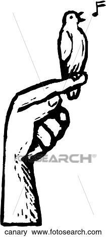 Canary View Large Clip Art Graphic Clip Art - Canary. Fotosearch
