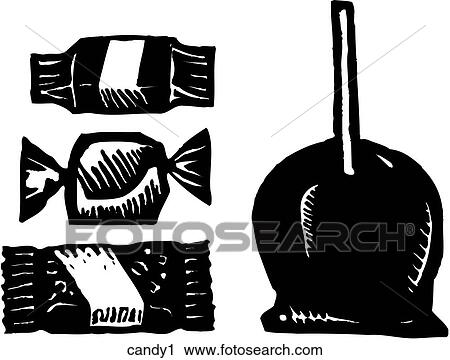 Candy 1 View Large Clip Art Graphic Clipart - Candy 1. Fotosearch