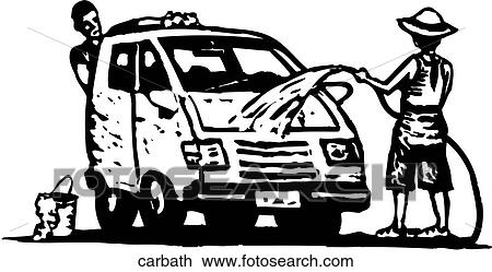 Car Bath View Large Clip Art Graphic Clipart - Car Bath. Fotosearch