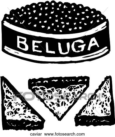Caviar View Large Clip Art Graphic Clipart - Caviar. Fotosearch