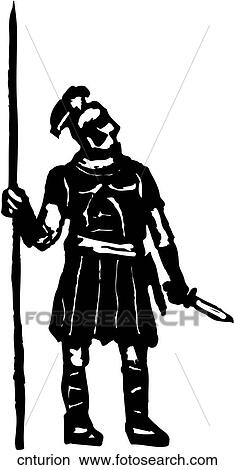 Centurion View Large Clip Art Graphic Clipart - Centurion. Fotosearch