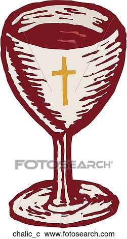 Chalice View Large Clip Art Graphic Clipart - Chalice. Fotosearch
