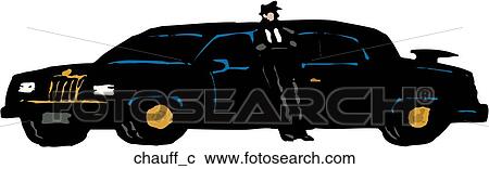 Chauffer View Large Clip Art Graphic Clipart - Chauffer. Fotosearch