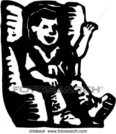 Child Seat View Large Clip Art Graphic Clip Art - Child Seat. Fotosearch