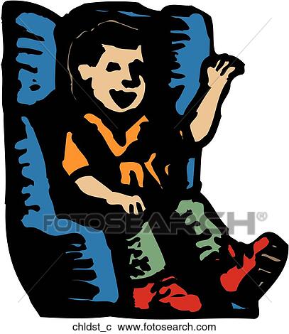 Clipart - Child Seat. Fotosearch