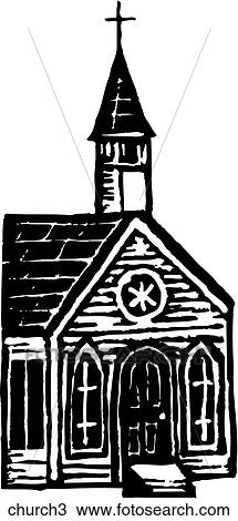 Church 3 View Large Clip Art Graphic Clipart - Church 3. Fotosearch