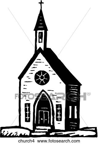 Clipart - Church 4. Fotosearch
