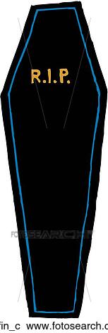 Clipart - Coffin. Fotosearch
