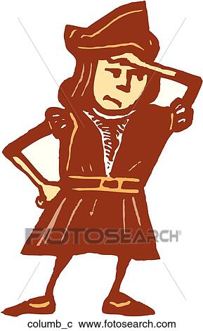 Clipart - Columbus. Fotosearch