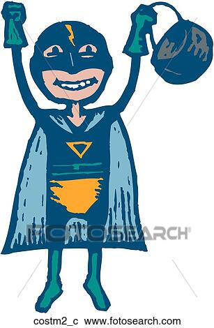 Costume 2 View Large Clip Art Graphic Clipart - Costume 2. Fotosearch