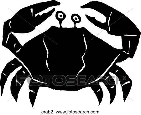 Crab 2 View Large Clip Art Graphic Clipart - Crab 2. Fotosearch