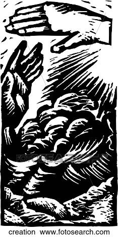 Creation View Large Clip Art Graphic Clipart - Creation. Fotosearch