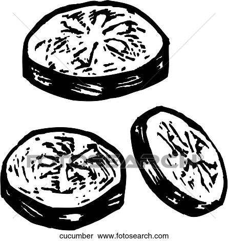 Clipart - Cucumber. Fotosearch