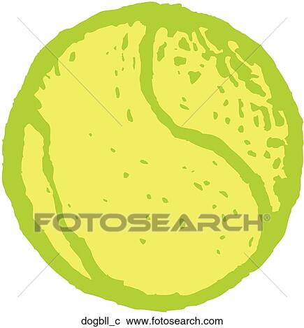 Clipart - Dog Ball. Fotosearch