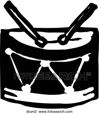 Clipart - Drum 2. Fotosearch