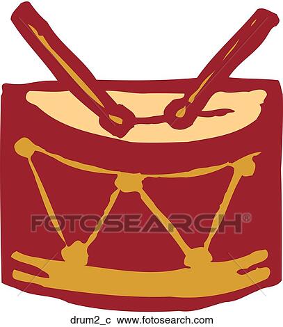 Drum 2 View Large Clip Art Graphic Clipart - Drum 2. Fotosearch