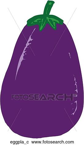Clipart - Eggplant. Fotosearch