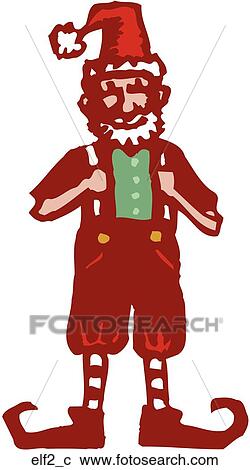 Clipart - Elf 2. Fotosearch