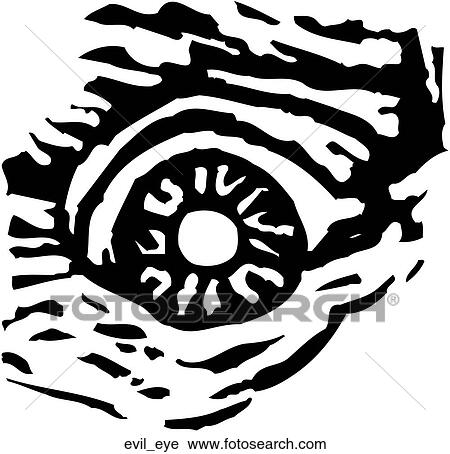 Clipart - Evil Eye. Fotosearch