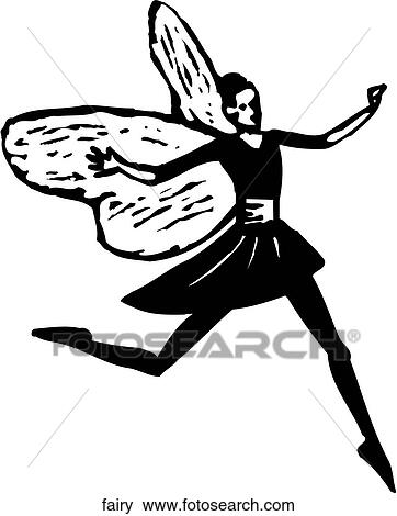 Clip Art - Fairy. Fotosearch