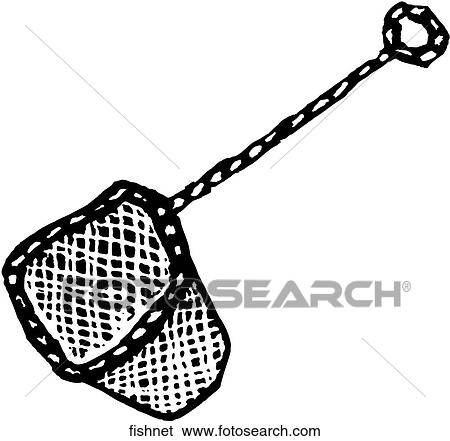 Fish Net View Large Clip Art Graphic Clip Art - Fish Net. Fotosearch