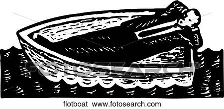 Float Boat View Large Clip Art Graphic Clip Art - Float Boat. Fotosearch