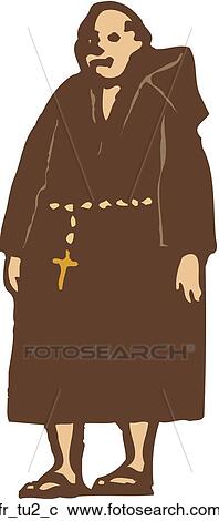 Friar Tuck View Large Clip Art Graphic Clipart - Friar Tuck. Fotosearch
