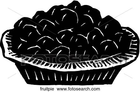 Fruit Pie View Large Clip Art Graphic Clipart - Fruit Pie. Fotosearch
